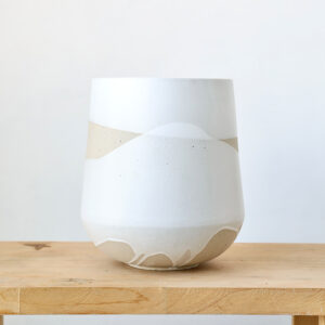 white ceramic pot