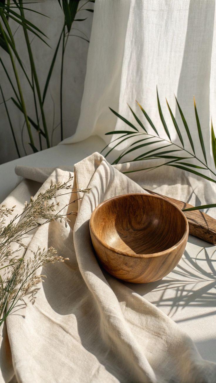 Wooden bowl