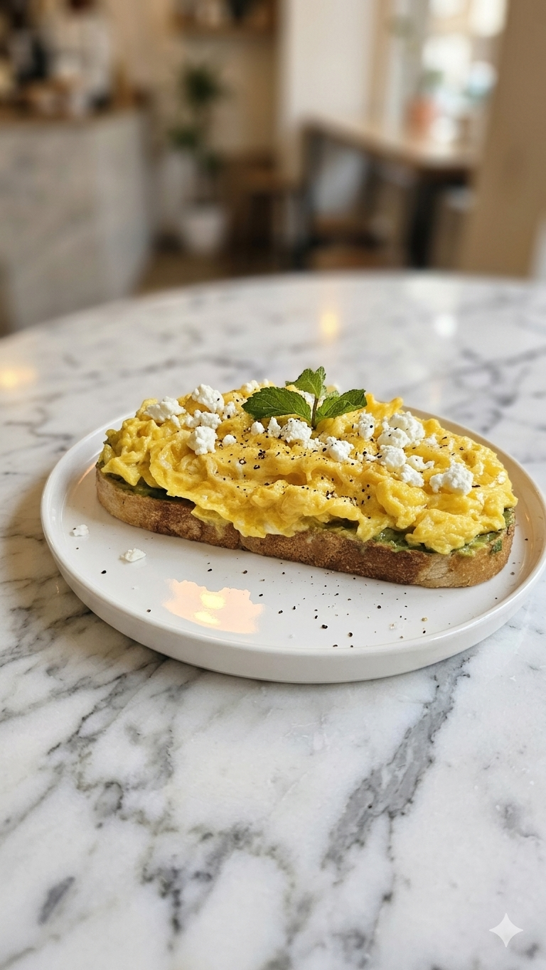 Avocado Eggs Toastie
